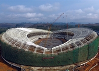 广西崇左市体育中心收尾